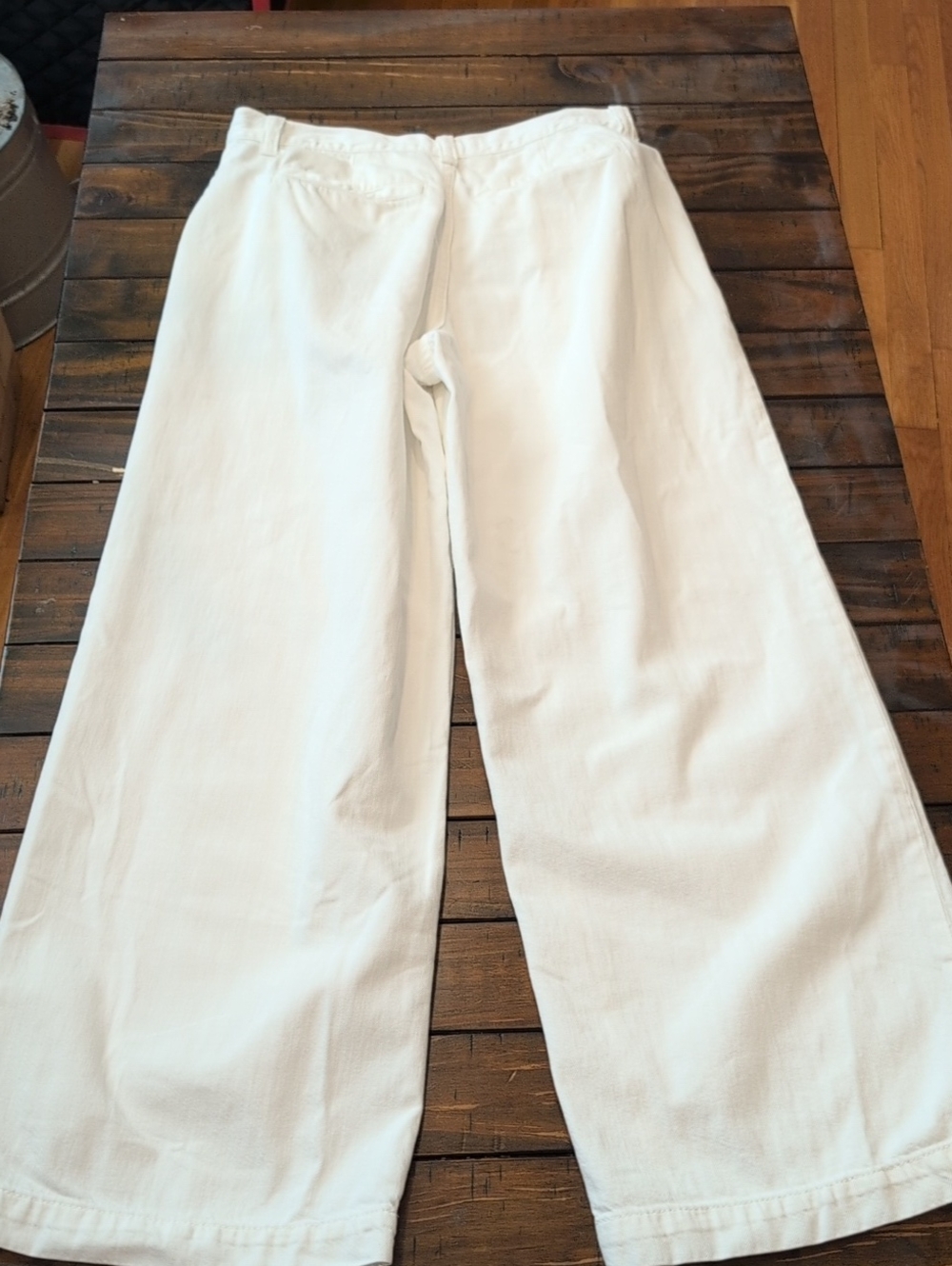 Madewell Harlow Wide Leg Jean Pleated Airy Denim - Picture 10 of 10